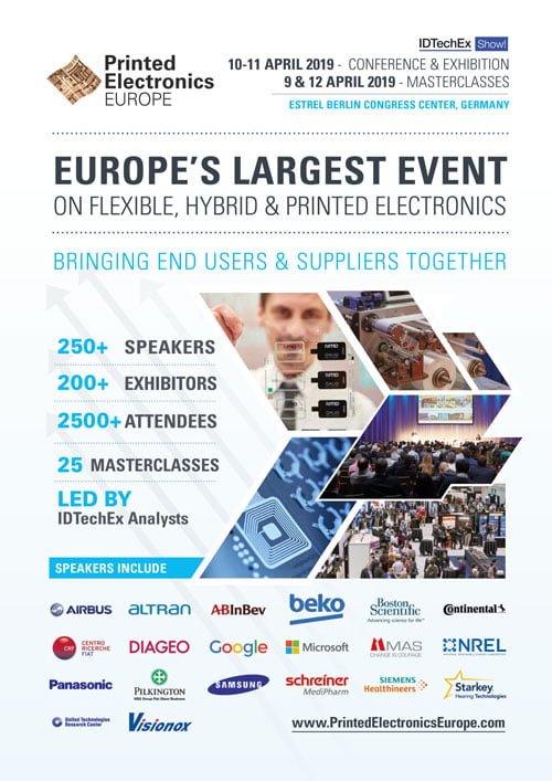 Printed Electronics Europe 2019